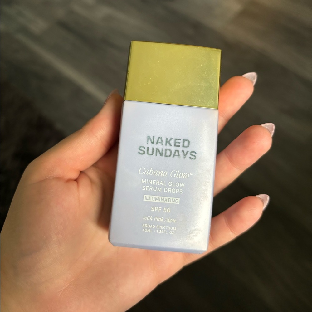 Naked Sundays glowy face sunscreen